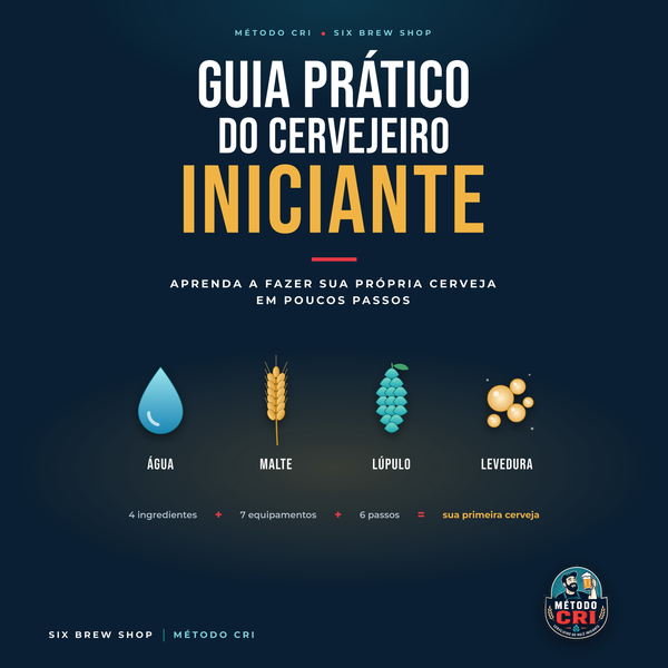 Capa oficial do Guia Prático do Cervejeiro Iniciante